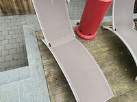 4 metalen terrasstoelen - afbeelding 2 van  8