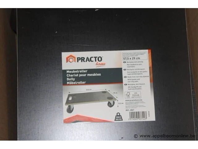 4 meubelwagentjes practo - afbeelding 2 van  2