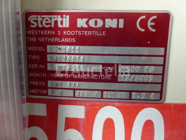 4 mobiele hefkolommen 5500 kg stertil koni st-1055 - afbeelding 2 van  20