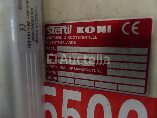 4 mobiele hefkolommen 5500 kg stertil koni st-1055 - afbeelding 20 van  20