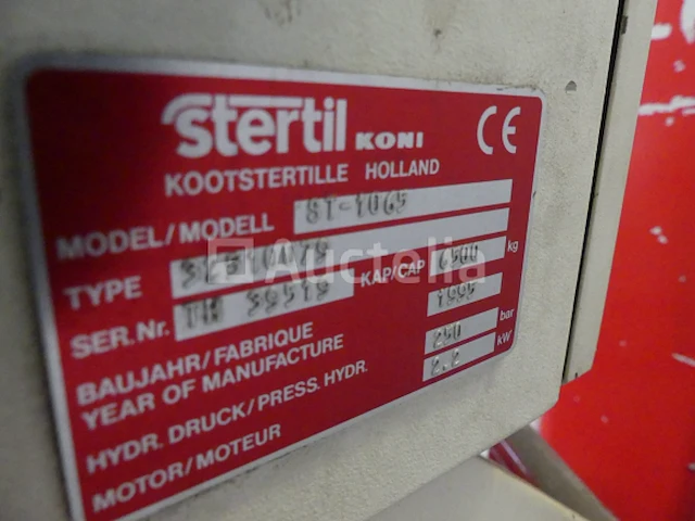 4 mobiele hefkolommen 6500 kg stertil koni st-1065 - afbeelding 3 van  7