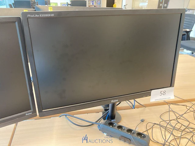 4 monitors fabr. iiyama - afbeelding 3 van  9