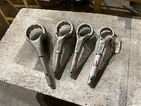 4 opsteekringsleutels