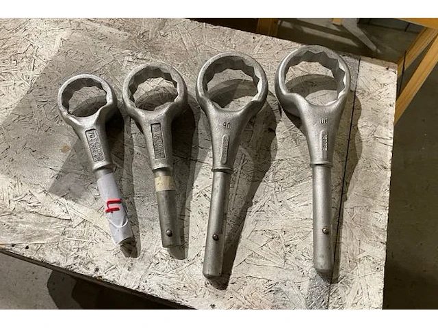 4 opsteekringsleutels - afbeelding 2 van  6