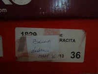 4 paar lederen laarzen / maten 36-37-39-40 - afbeelding 4 van  7