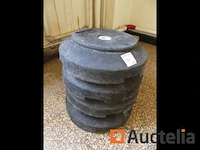 4 paraplu voeten - ref 010184-020 - afbeelding 3 van  4