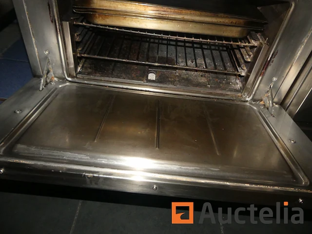 4-pits gasbrander + mareno geïntegreerde oven - afbeelding 5 van  9
