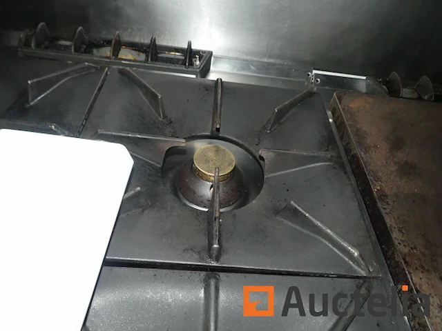 4-pits gasbrander + mareno geïntegreerde oven - afbeelding 7 van  9