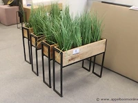 4 plantenbakken - afbeelding 1 van  1