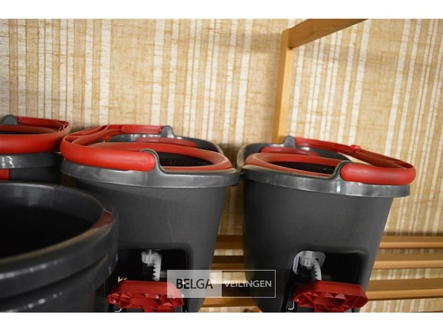 4 poetsemmers en 2 gewone emmers - afbeelding 2 van  4