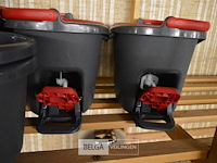 4 poetsemmers en 2 gewone emmers - afbeelding 3 van  4