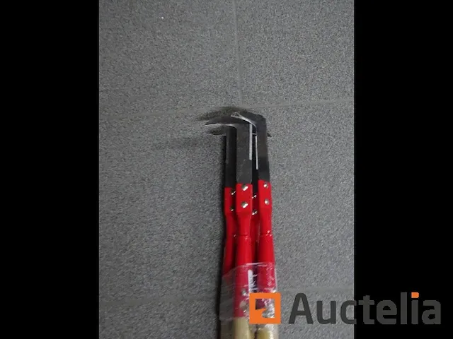 4 polet groefschrapers - afbeelding 1 van  5