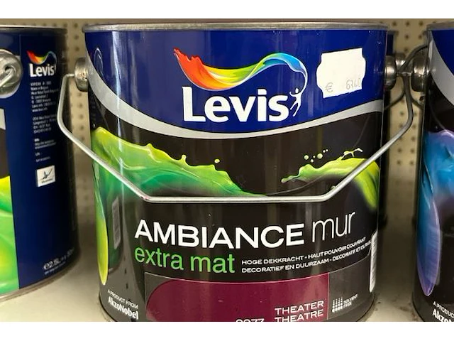 4 potten verf levis - afbeelding 3 van  4