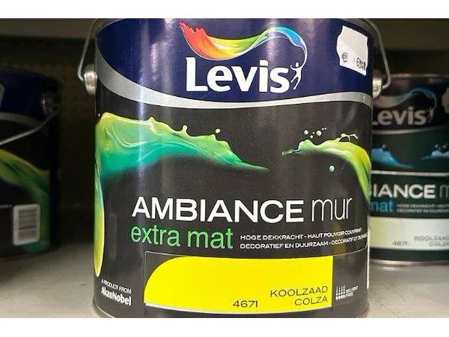 4 potten verf levis - afbeelding 2 van  3