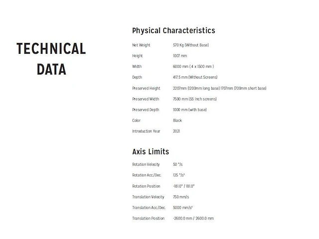 4 professionele frames voor barco led schermen - afbeelding 16 van  16