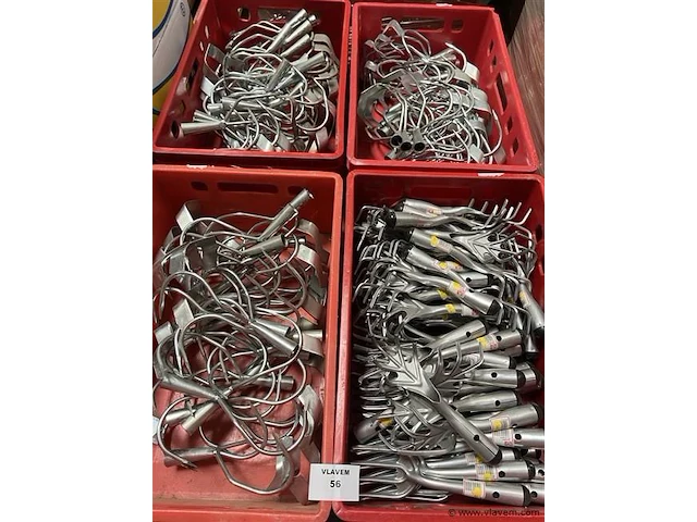 4 pvc bakken inh. tuingereedschap - afbeelding 1 van  5