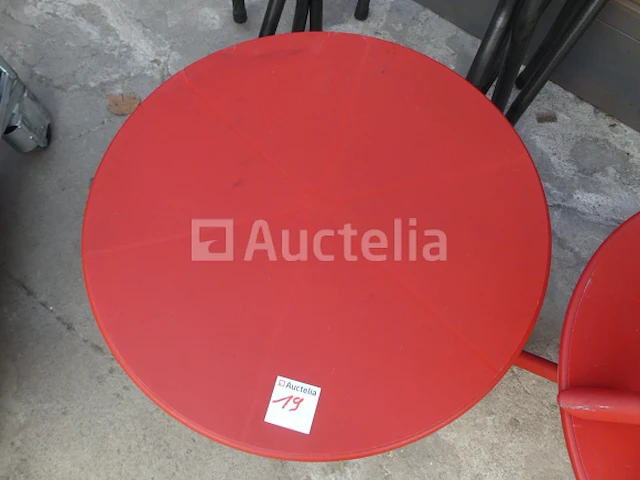 4 pvc salontafels - afbeelding 5 van  5