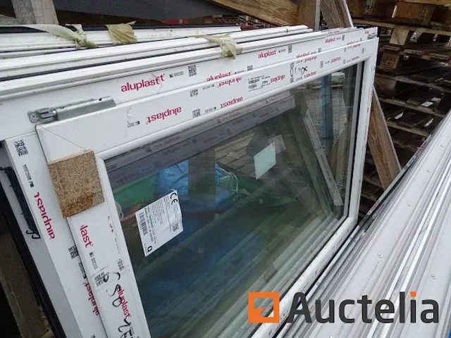 4 raamkozijnen pvc aluplast - afbeelding 6 van  7
