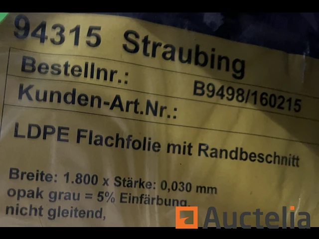 4 rollen afdekfolie / bouwfolie - afbeelding 2 van  7