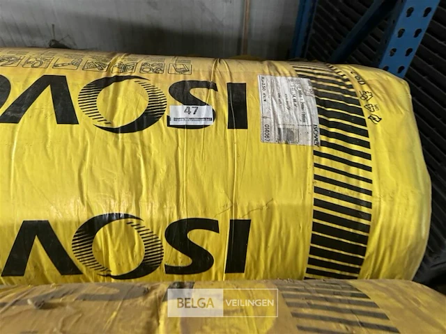 4 rollen isover glaswoll, b100 cm - afbeelding 2 van  3