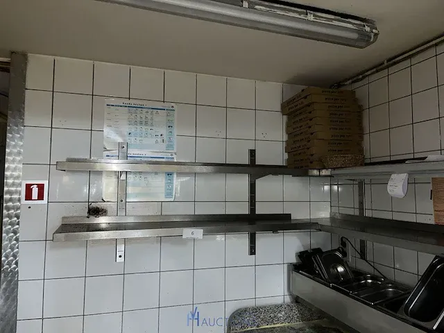 4 rvs wandleggers - afbeelding 1 van  2