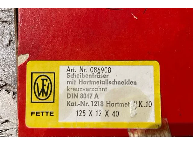 4 schijffrezen fette - afbeelding 4 van  4