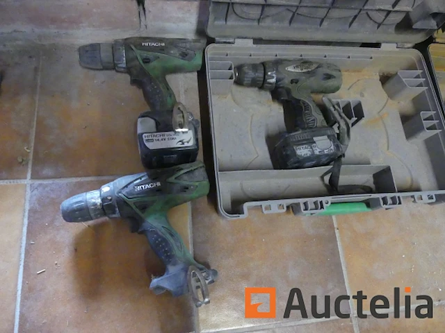 4 schroefmachines hitachi - afbeelding 7 van  8