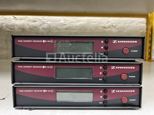 4 sennheiser ew100 g2 draadloze microfoonontvangers - afbeelding 1 van  1