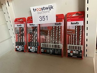 4 sets beton boren - afbeelding 1 van  4