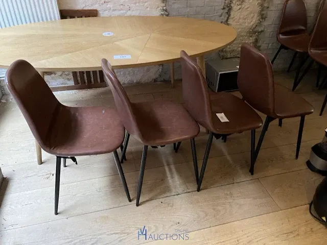 4 skaien stoelen - afbeelding 4 van  4