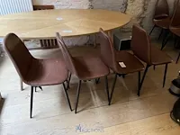4 skaien stoelen - afbeelding 4 van  4