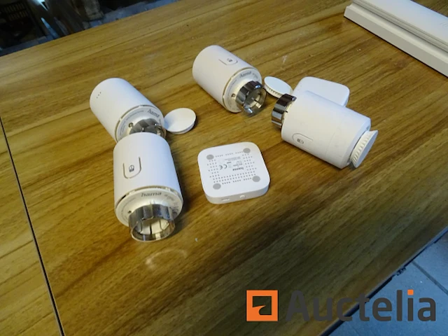 4 smart wifi thermostaten + 2 hma bases, ritto indoor intercom 1763070 - afbeelding 1 van  4