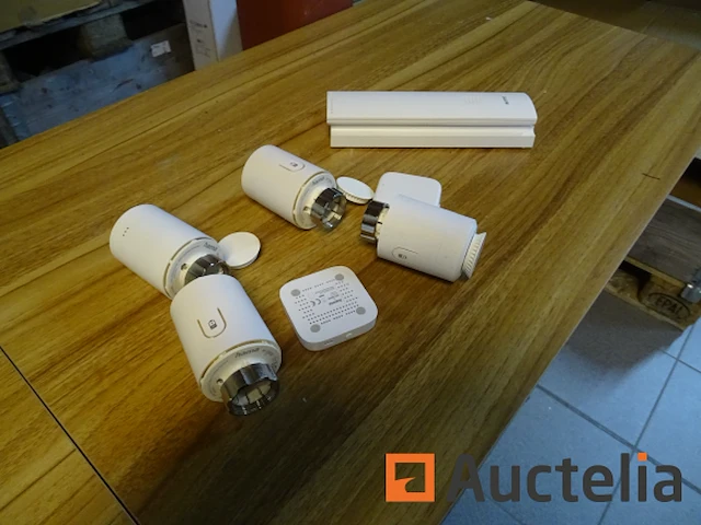 4 smart wifi thermostaten + 2 hma bases, ritto indoor intercom 1763070 - afbeelding 3 van  4