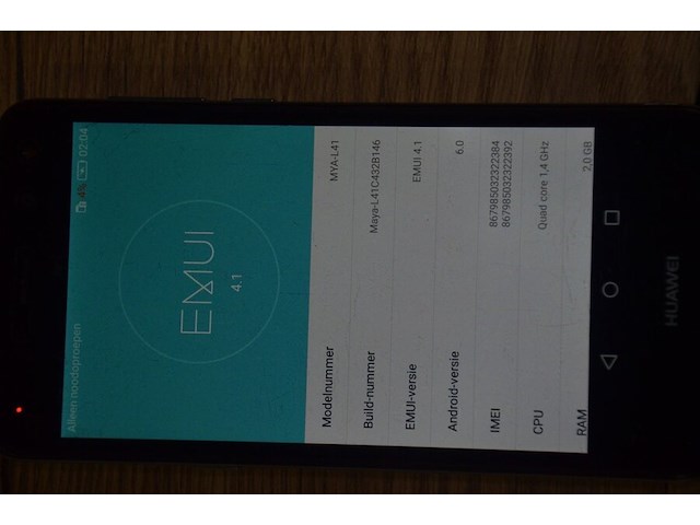 4 smartphones huawei y6/mya-l41, zonder lader (b401) - afbeelding 4 van  7