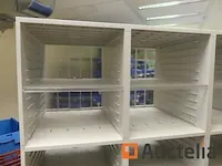 4 sorteerkasten met kluisjes voor post styromega - afbeelding 4 van  6