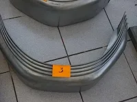 4 spatborden voor aanhangwagen