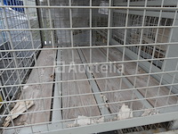 4 stapelbare draadbakken - afbeelding 4 van  7