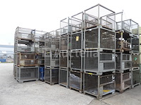 4 stapelbare draadbakken - afbeelding 1 van  7