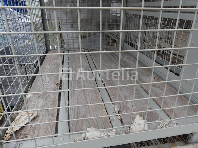 4 stapelbare draadbakken - afbeelding 2 van  7