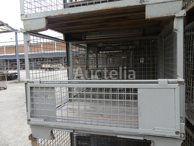 4 stapelbare draadbakken - afbeelding 5 van  7