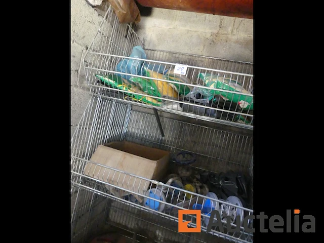 4 stapelbare draadmanden - afbeelding 2 van  8