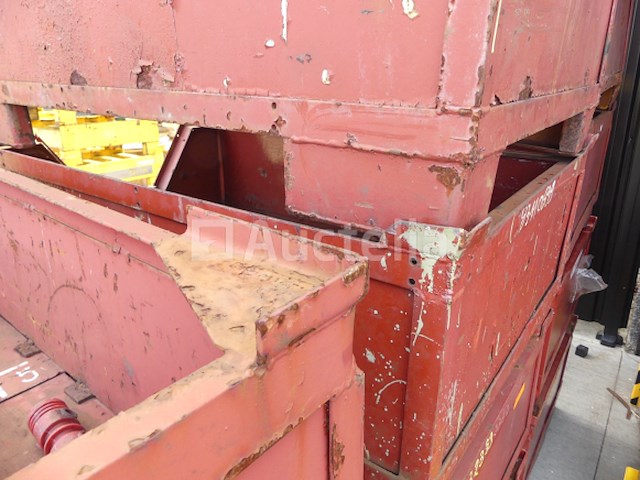 4 stapelbare metalen bakken - afbeelding 5 van  7