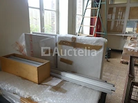 4 stapelbare plastic containers - afbeelding 1 van  11