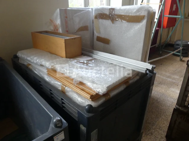 4 stapelbare plastic containers - afbeelding 5 van  11