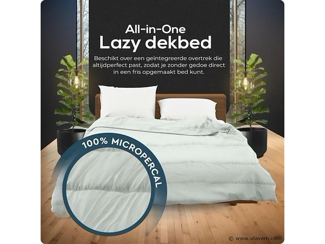 4 sterren hotel dekbed 240 x200cm all season - afbeelding 7 van  7