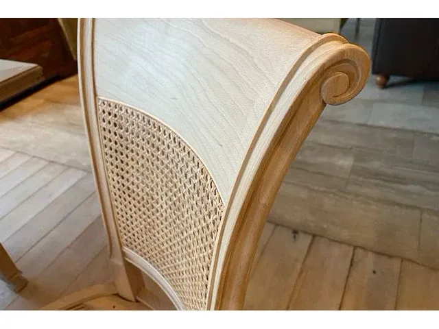 4 stoelen in massieve eik - afbeelding 3 van  8