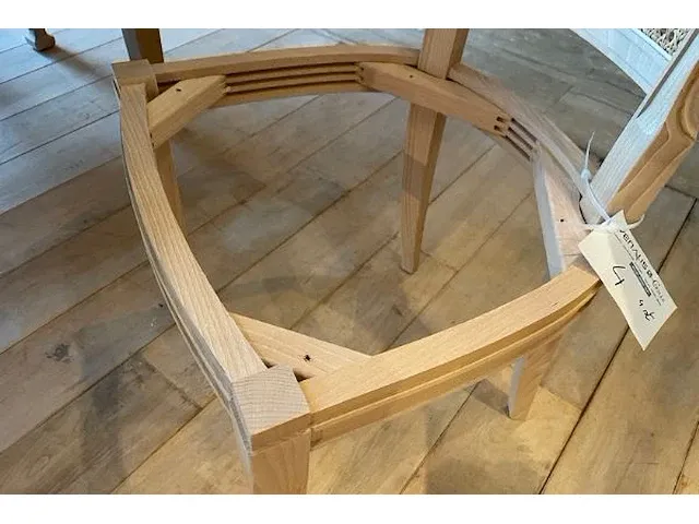 4 stoelen in massieve eik - afbeelding 5 van  8