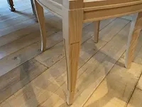 4 stoelen in massieve eik - afbeelding 6 van  8