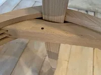 4 stoelen in massieve eik - afbeelding 7 van  8