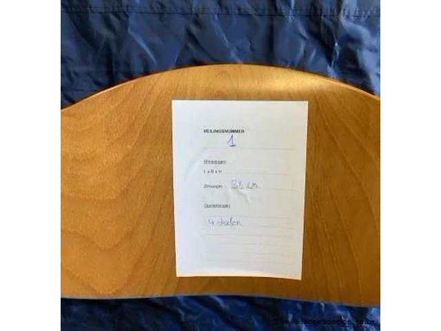 4 stoelen zithoogte 38cm - afbeelding 2 van  2